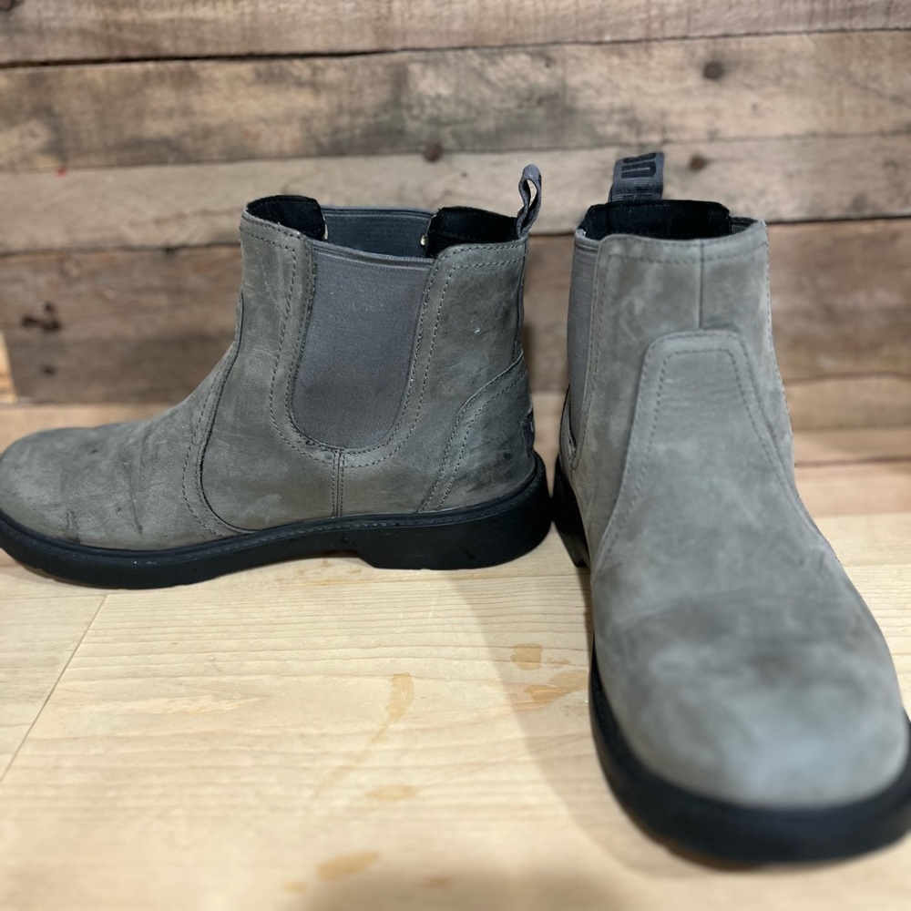 Leather UGG boots